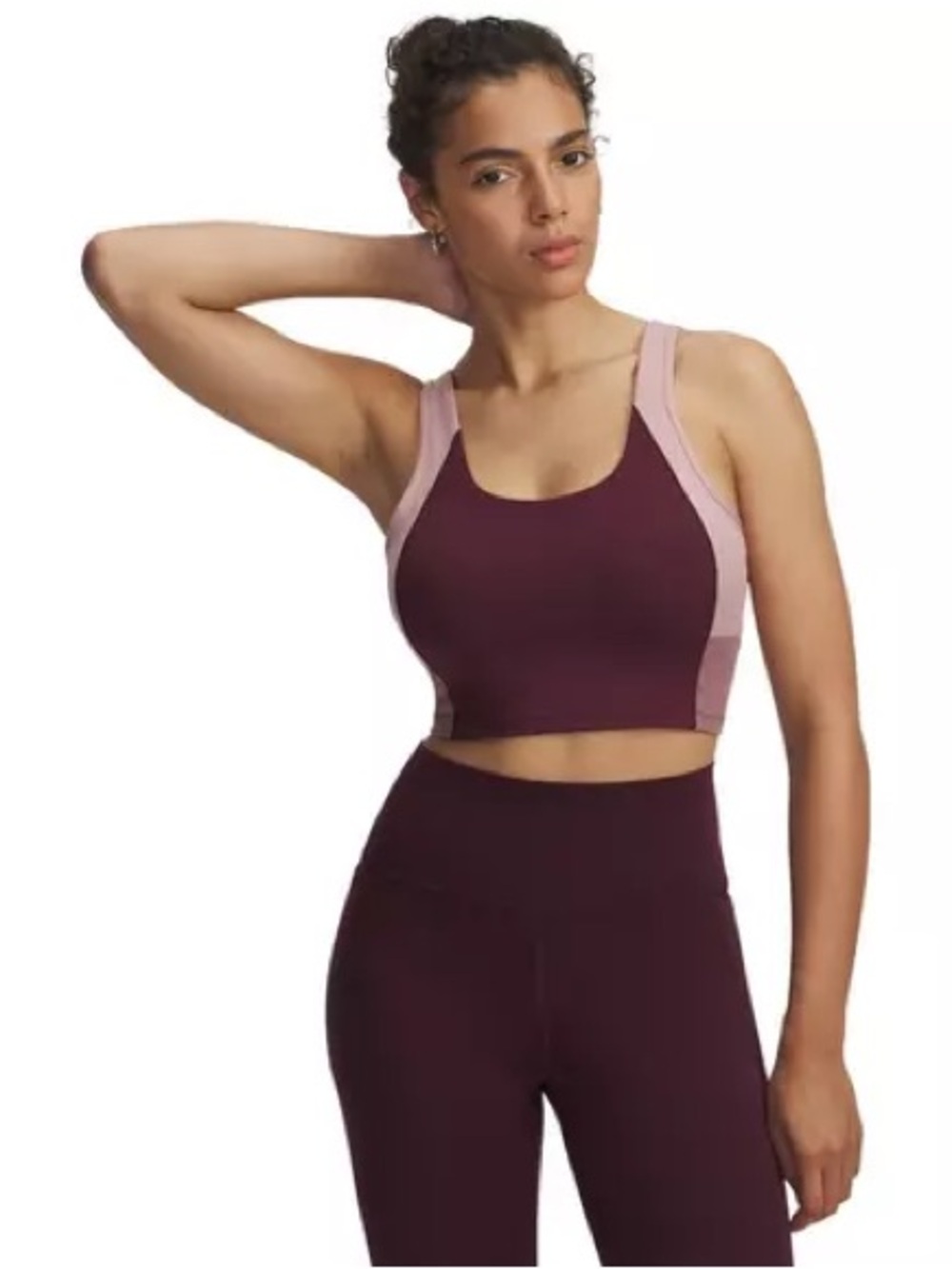 Under Armour Meridian Color Block Tank Top/Bra - women’s Medium NWT